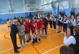 Городские соревнования по волейболу среди общеобразовательных организаций города
